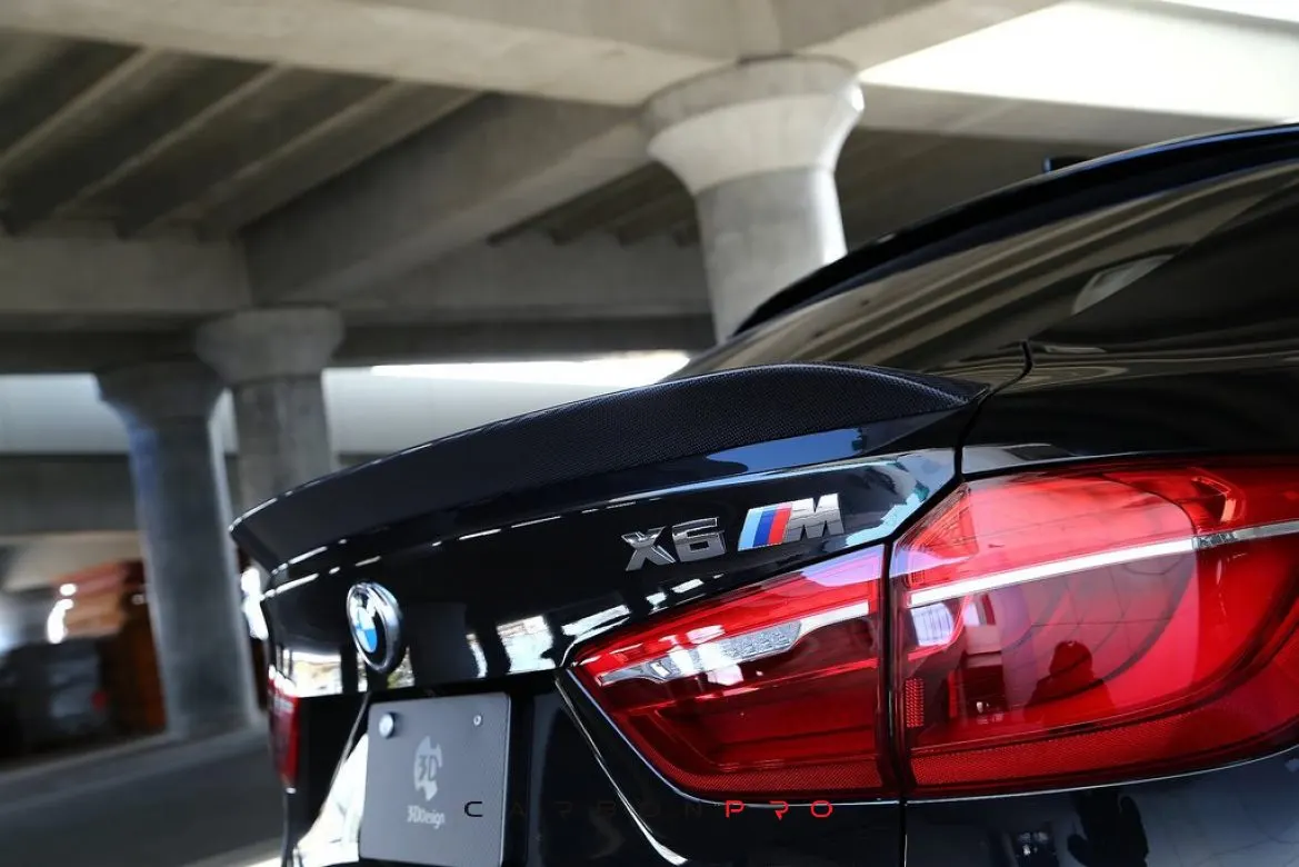 3D Design F16 X6 / F86 X6M Carbon Trunk Spoiler