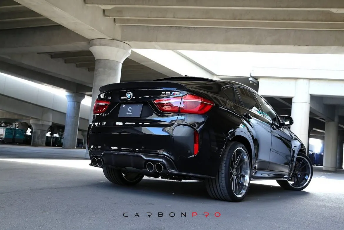 3D Design F16 X6 / F86 X6M Carbon Trunk Spoiler