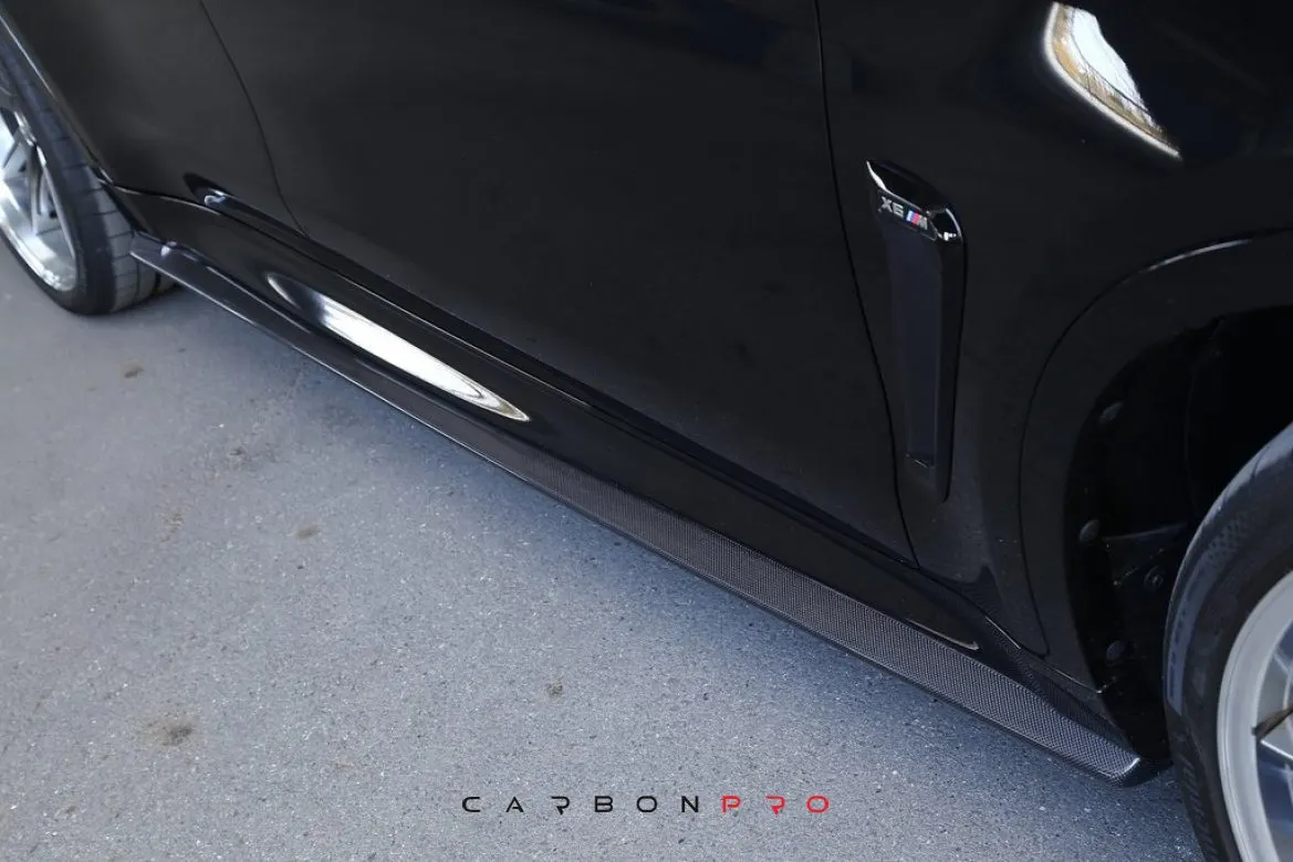 3D Design F16 X6 M-Sport / F86 X6M Carbon Side Skirt Set