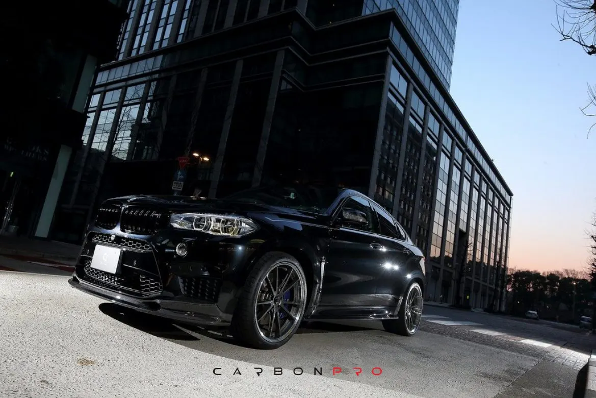 3D Design F16 X6 M-Sport / F86 X6M Carbon Side Skirt Set