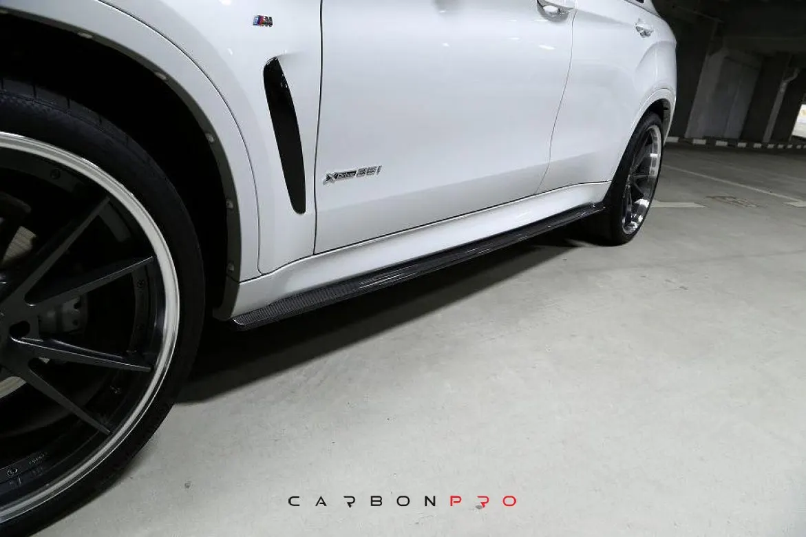 3D Design F16 X6 M-Sport / F86 X6M Carbon Side Skirt Set