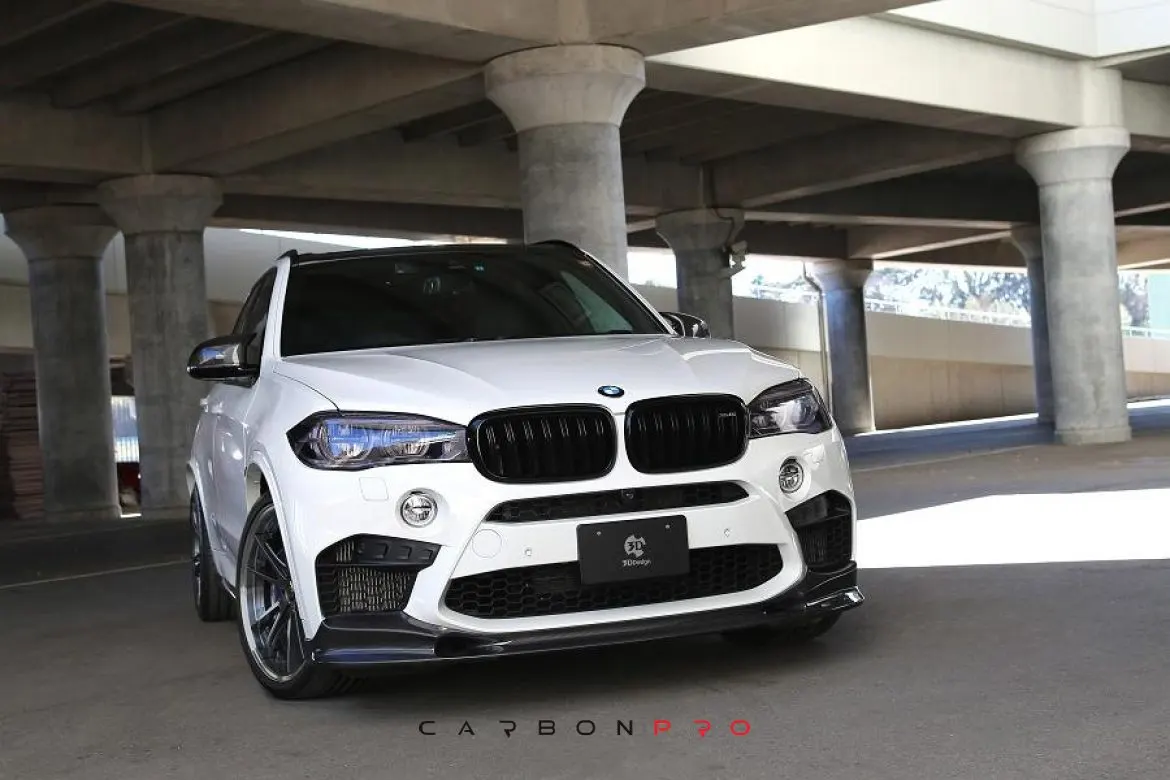 3D Design F85 X5M Carbon Front Lip
