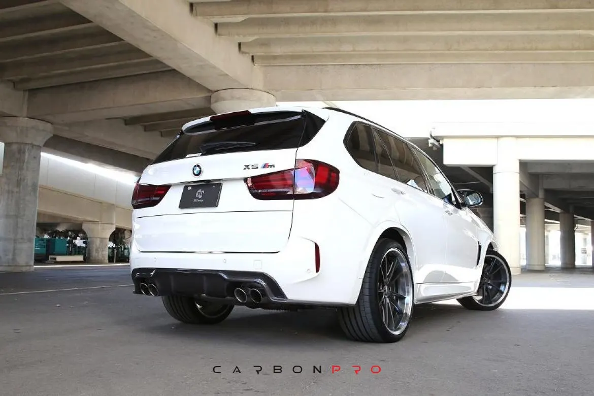 3D Design F85 X5M Carbon Rear Diffuser
