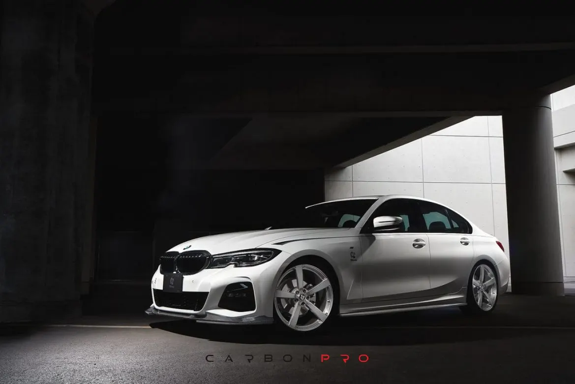 3D Design G20 / G21 3-Series Carbon Under Splitter Set