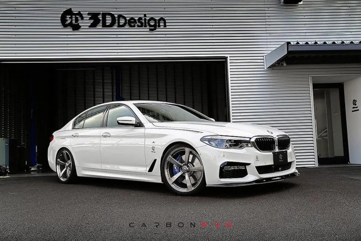 3D Design G30 5-Series Carbon Front Lip