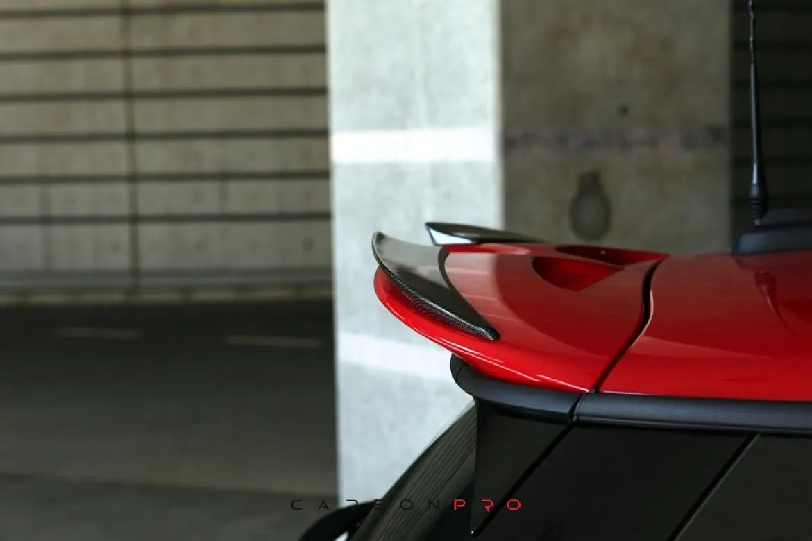 3D Design Mini F56 JCW Carbon Roof Spoiler Extension