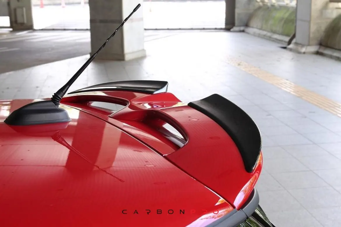 3D Design Mini F56 JCW Carbon Roof Spoiler Extension