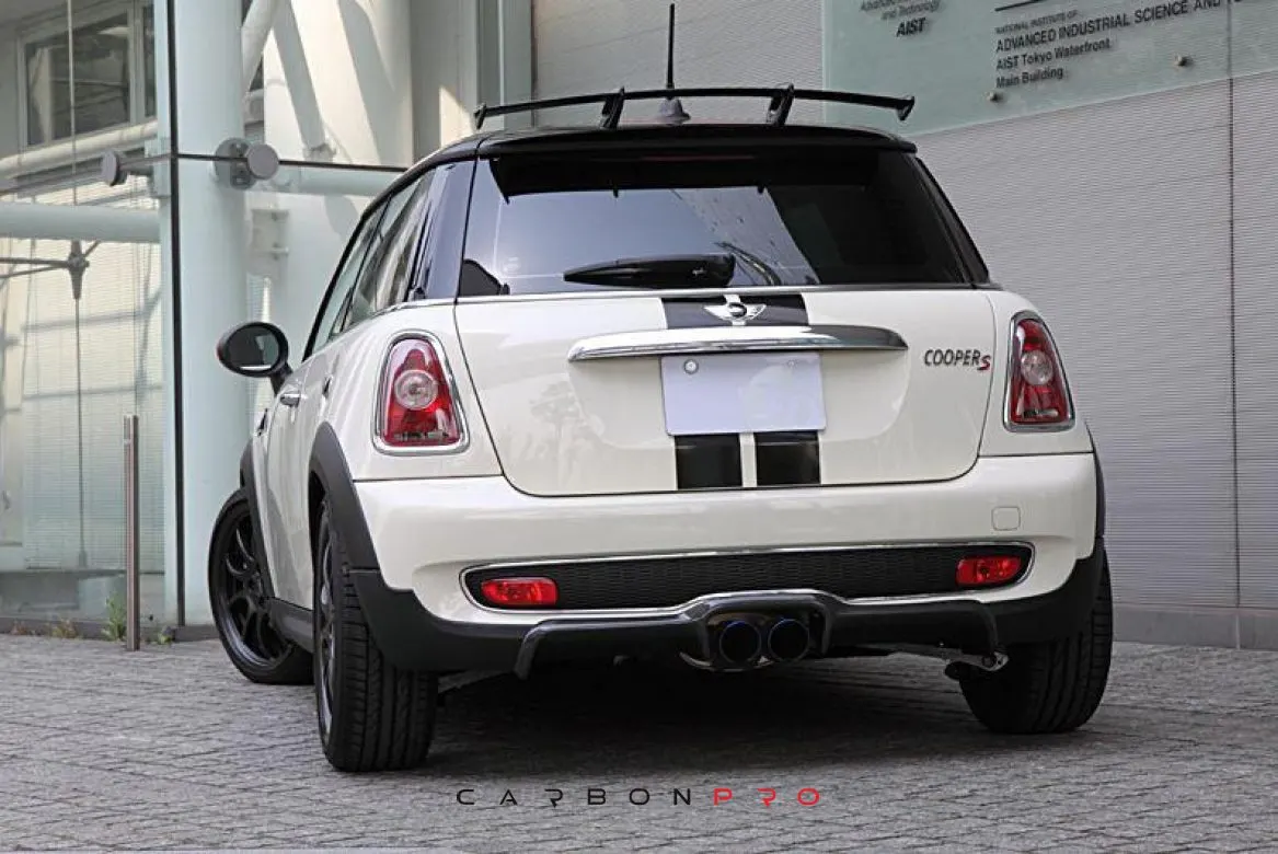 3D Design Mini R56 Cooper S Carbon Rear Diffuser