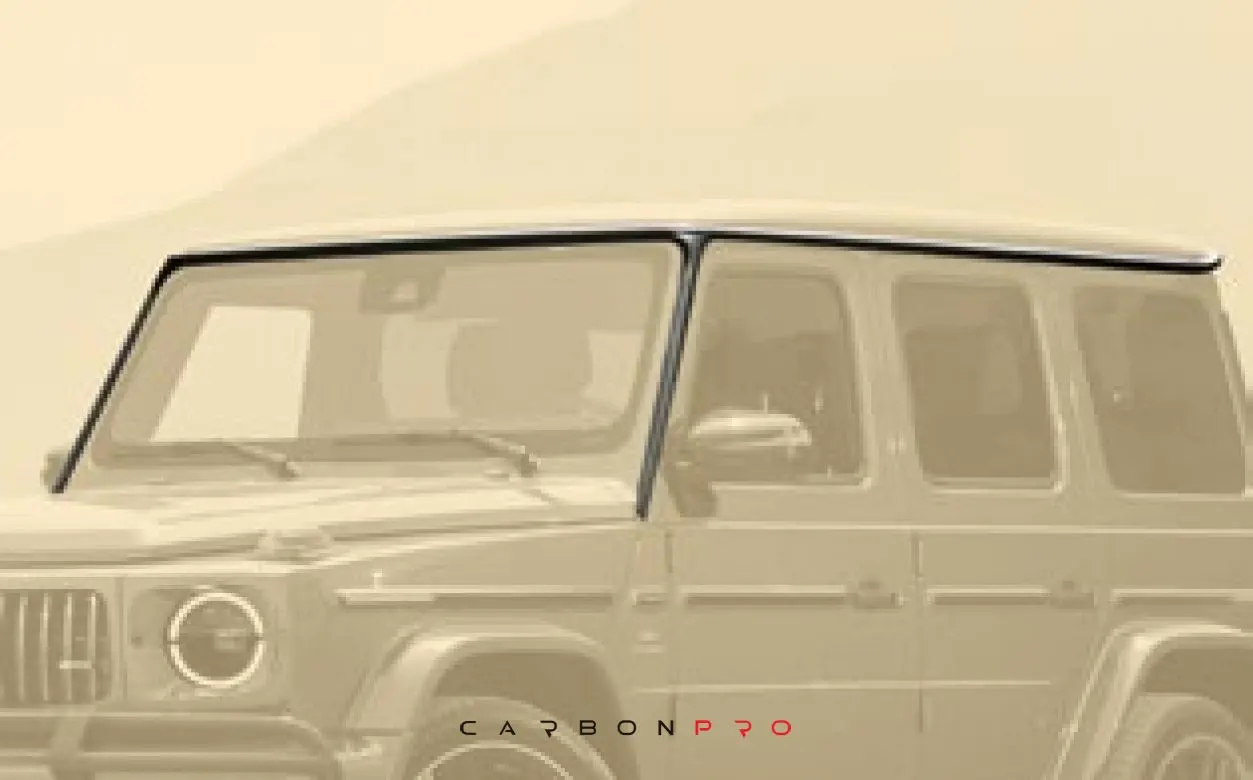 A-Pillar / front and side roof cover