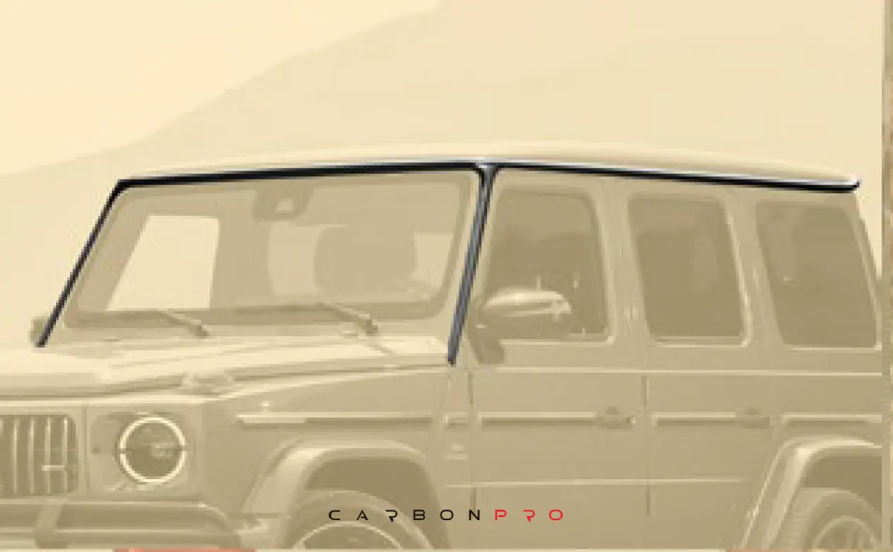 A-Pillar / front and side roof cover