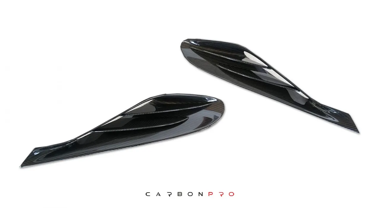 Air-inlet front fender