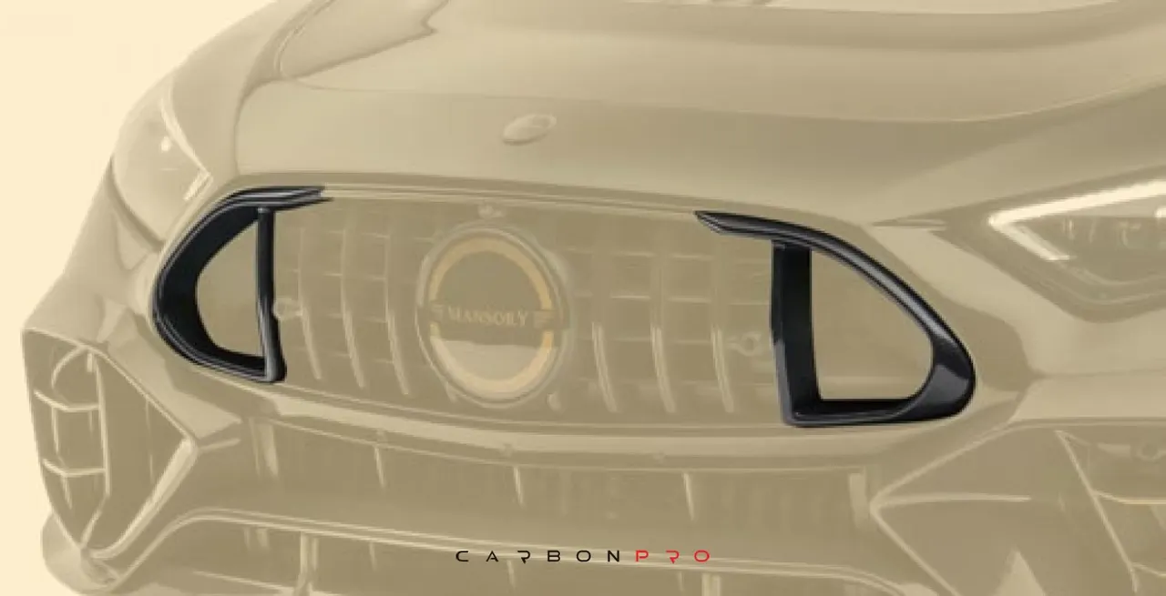 Air intake for front mask