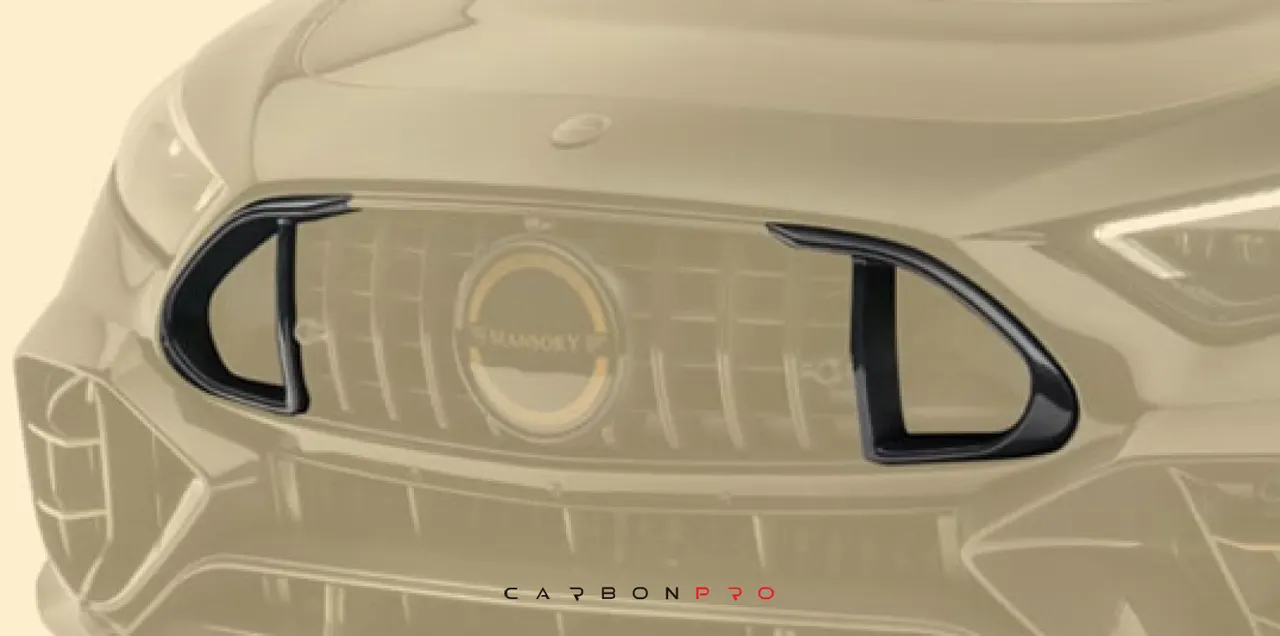 Air intake for front mask