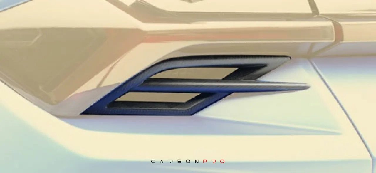 Air splitter for rear door extensions EVO S
