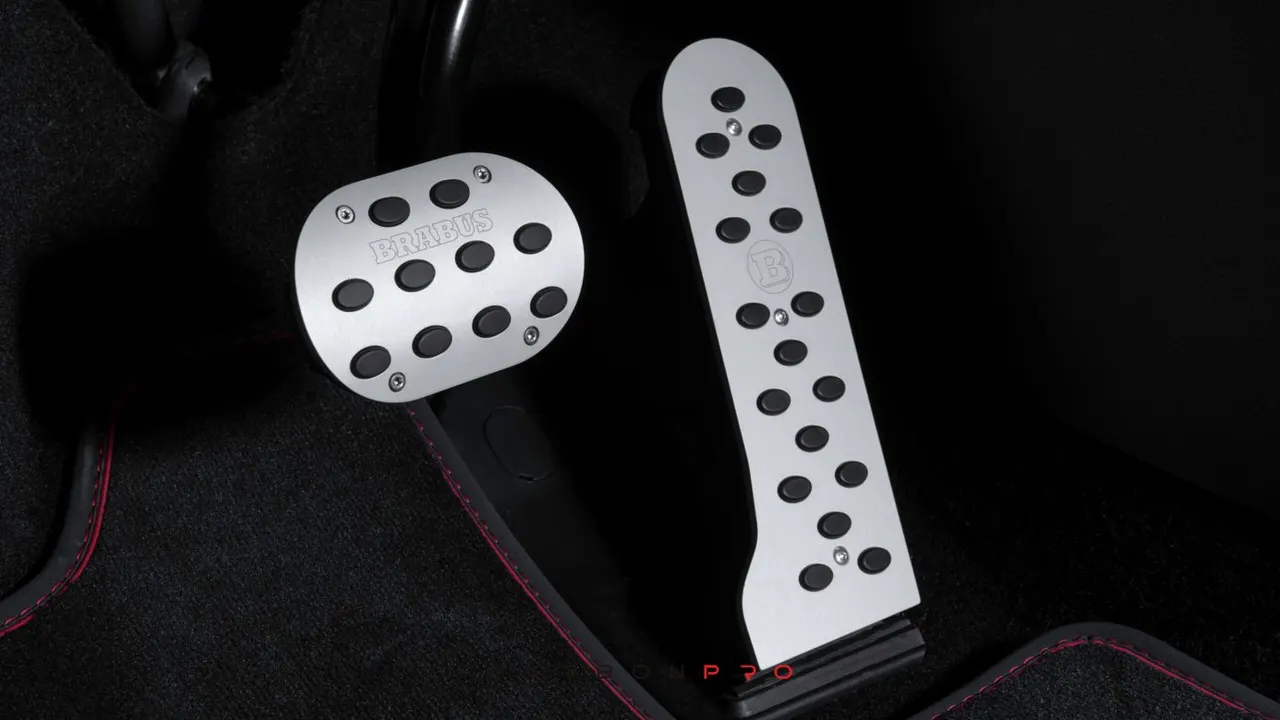 Aluminium pedal pads