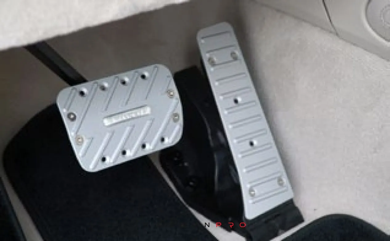 Aluminium pedals