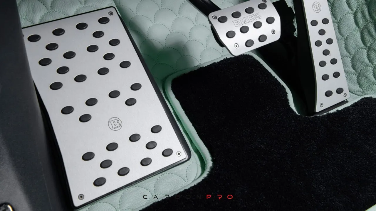 Carbon Aluminum footrest LWB