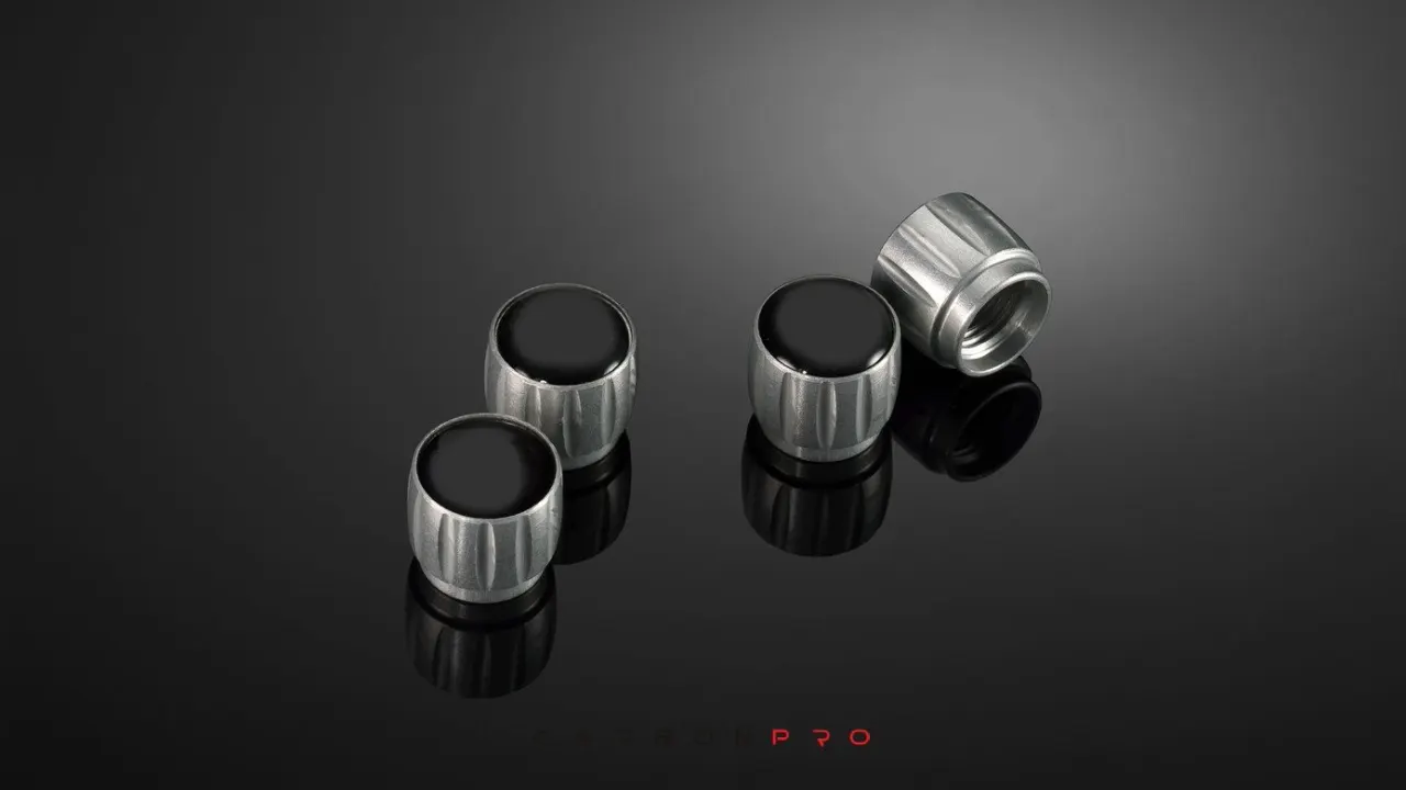 Aluminum valve caps