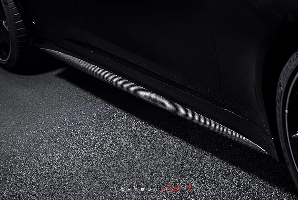 Carbon Side skirt add-ons 63 AMG Design