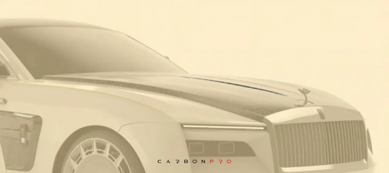 Bar exposed for front bonnet