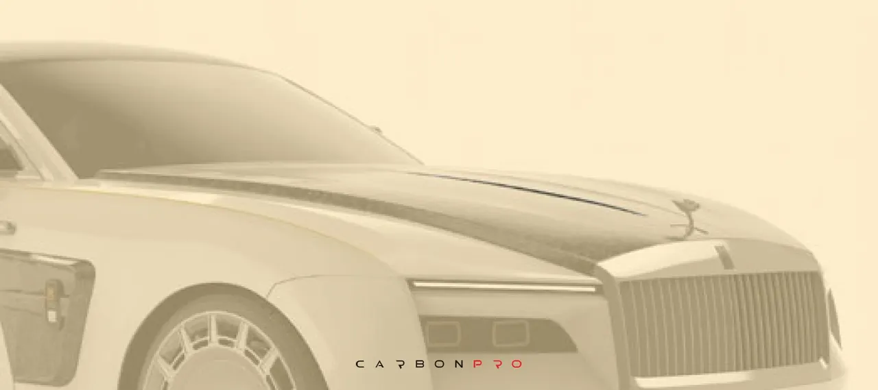 Bar exposed for front bonnet