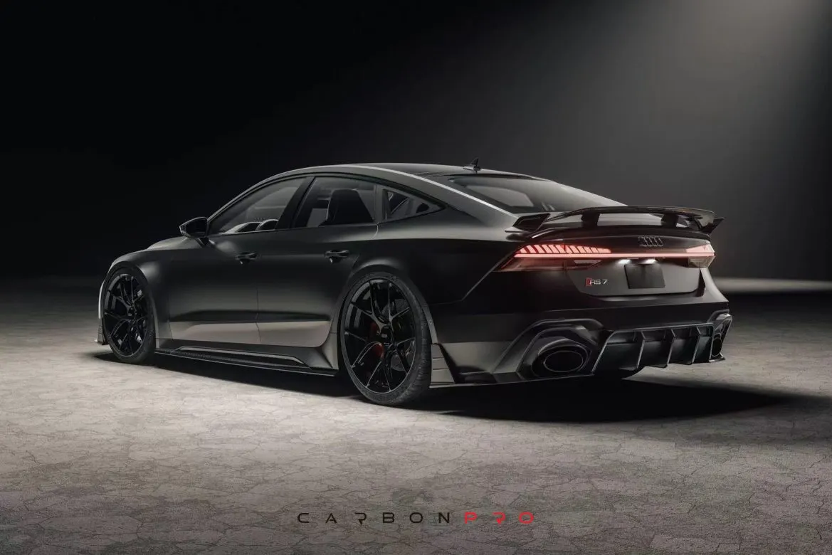 Blaze Carbon Fiber REAR DIFFUSER & CANARDS