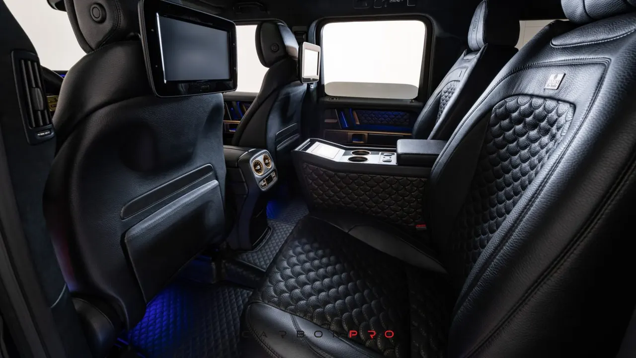 BRABUS Black & Gold Style Interior