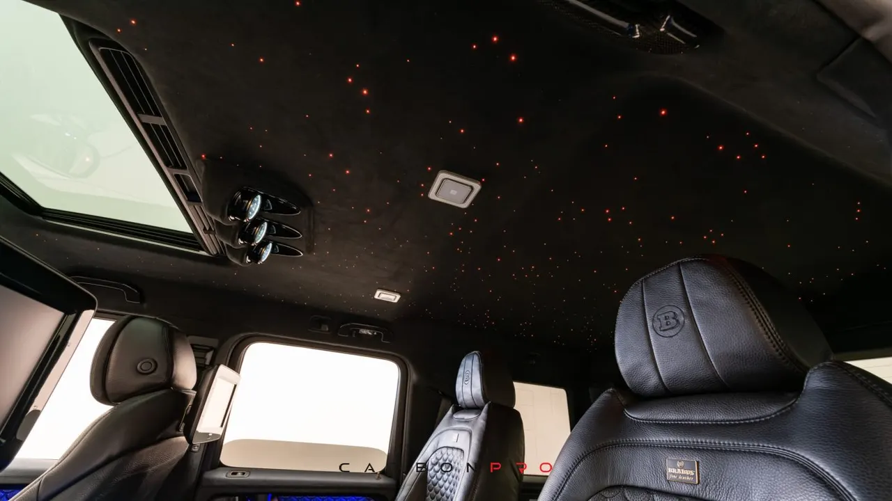 BRABUS Black & Gold Style Interior