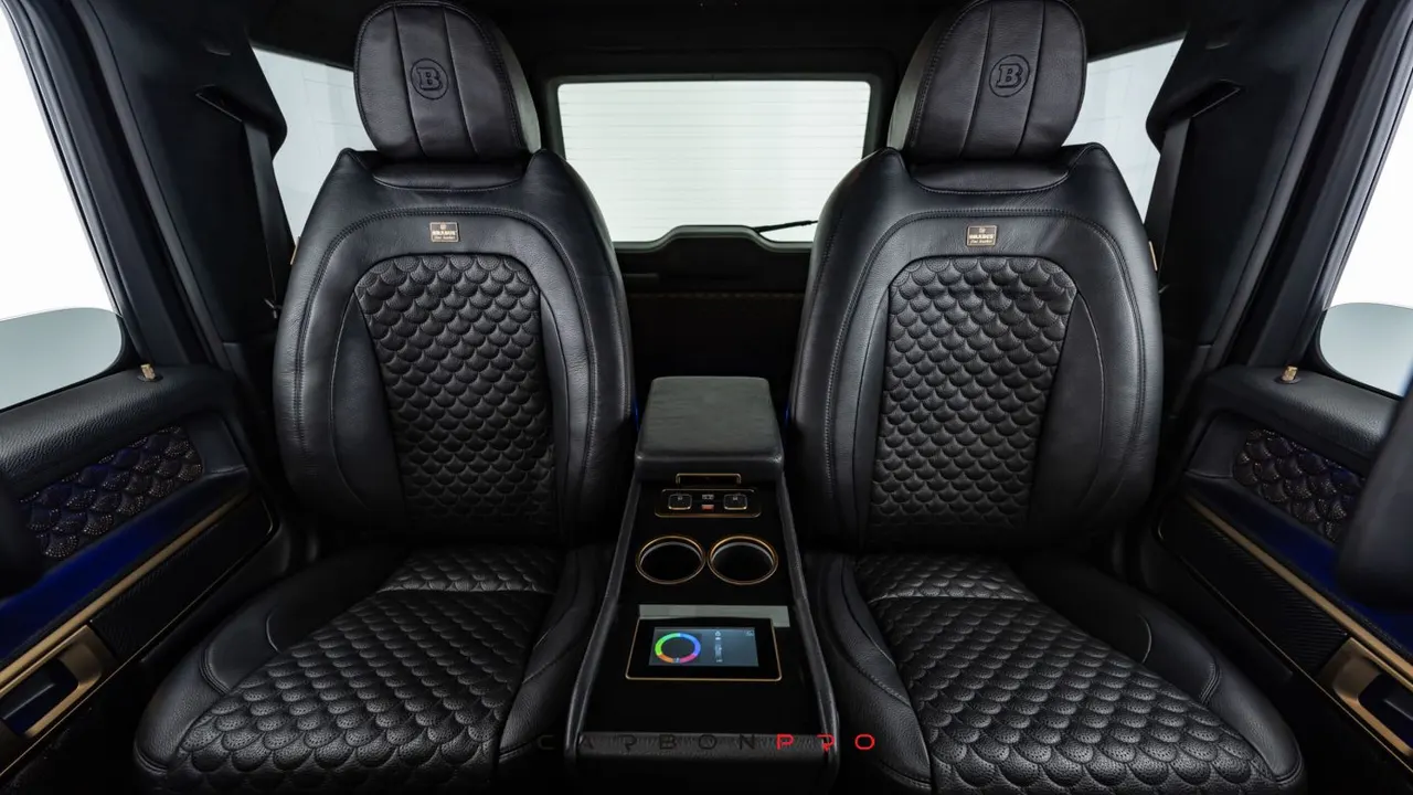 BRABUS Black & Gold Style Interior
