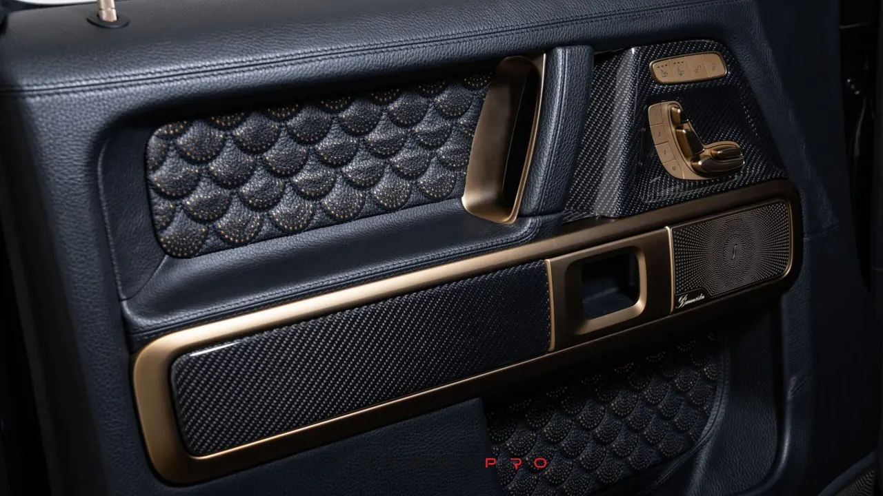 BRABUS Black & Gold Style Interior