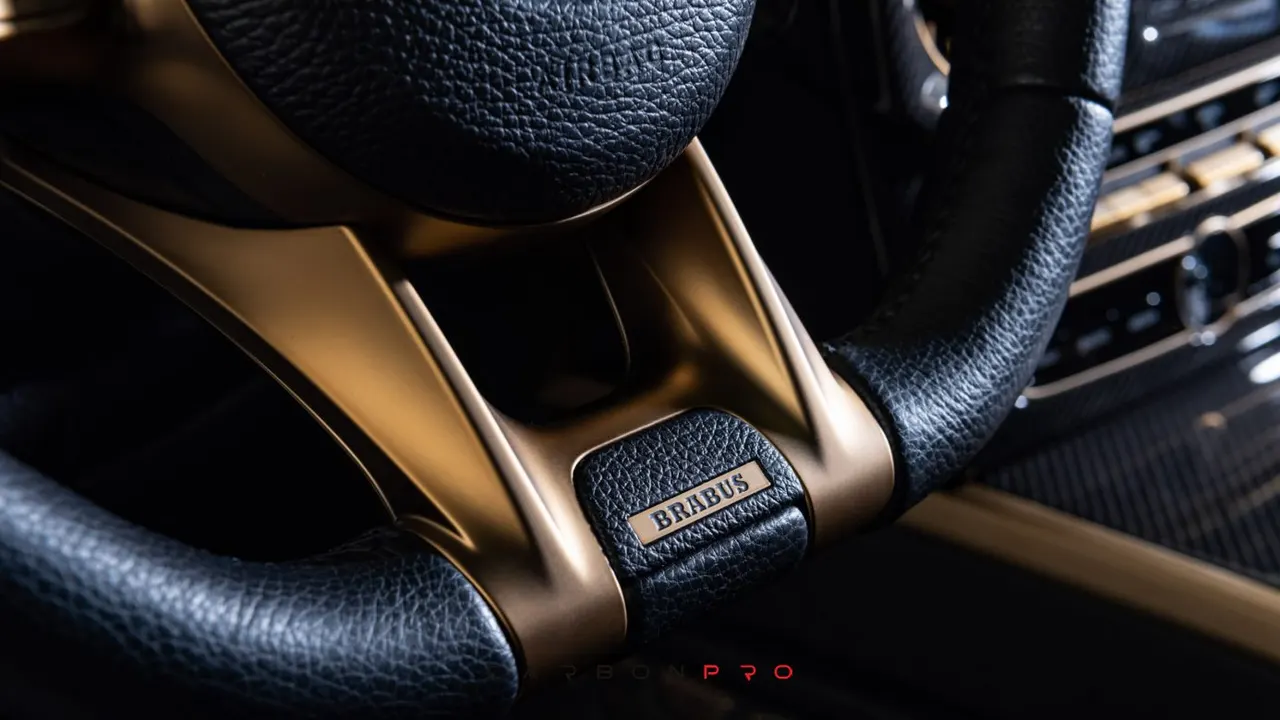 BRABUS Black & Gold Style Interior