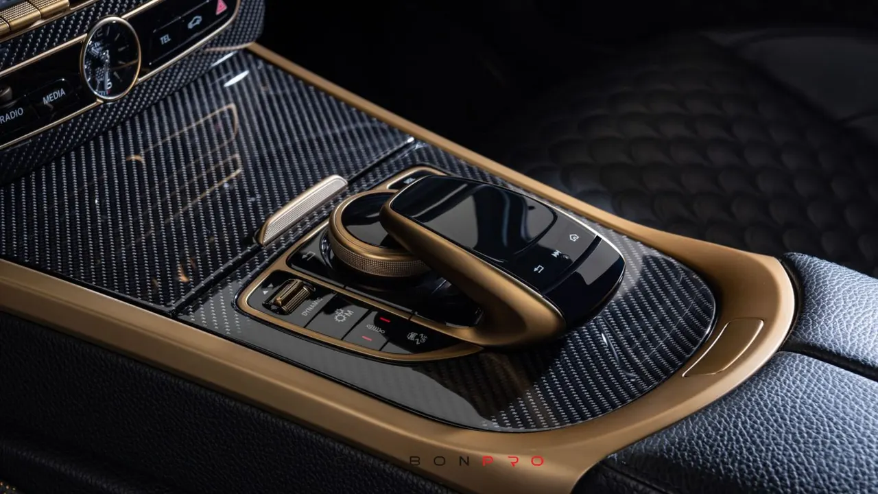 BRABUS Black & Gold Style Interior