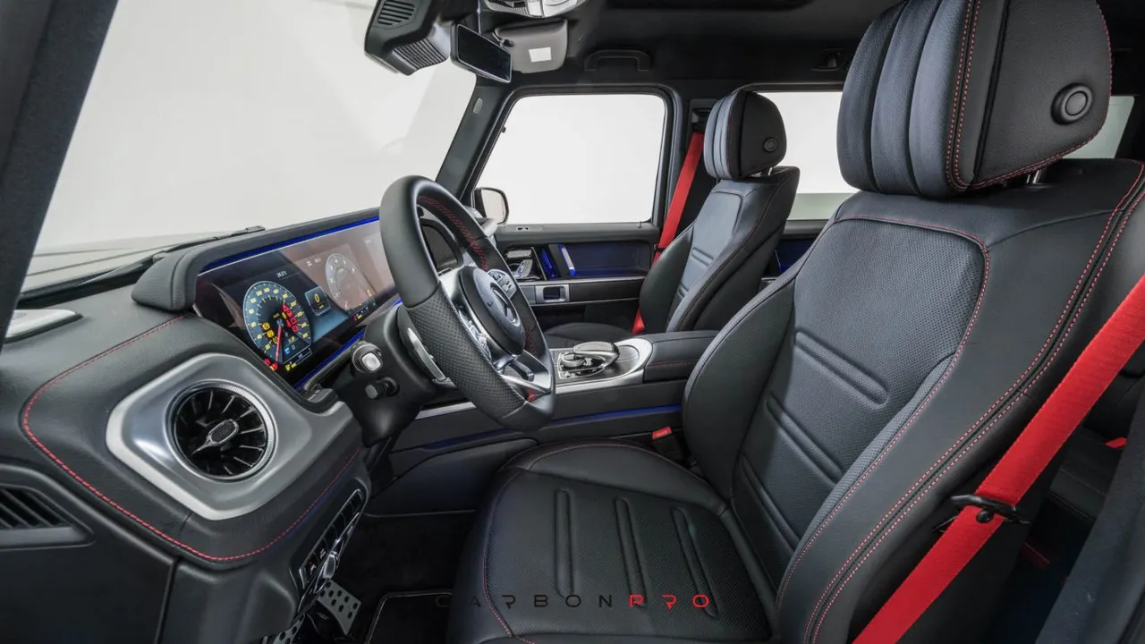 BRABUS leather / alcantara interior