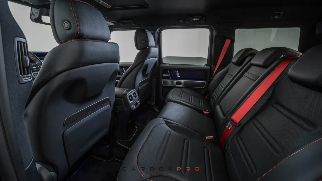 BRABUS leather / alcantara interior