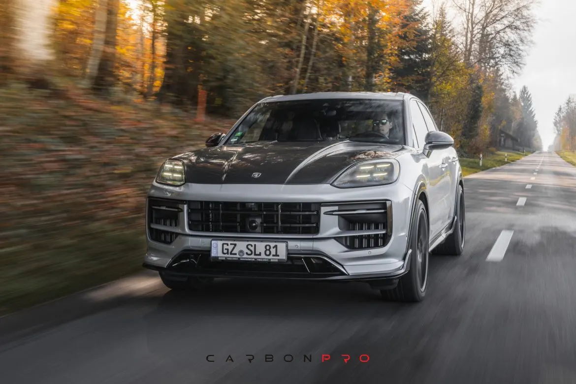 Carbon Aero Hood for E3.2 Cayenne