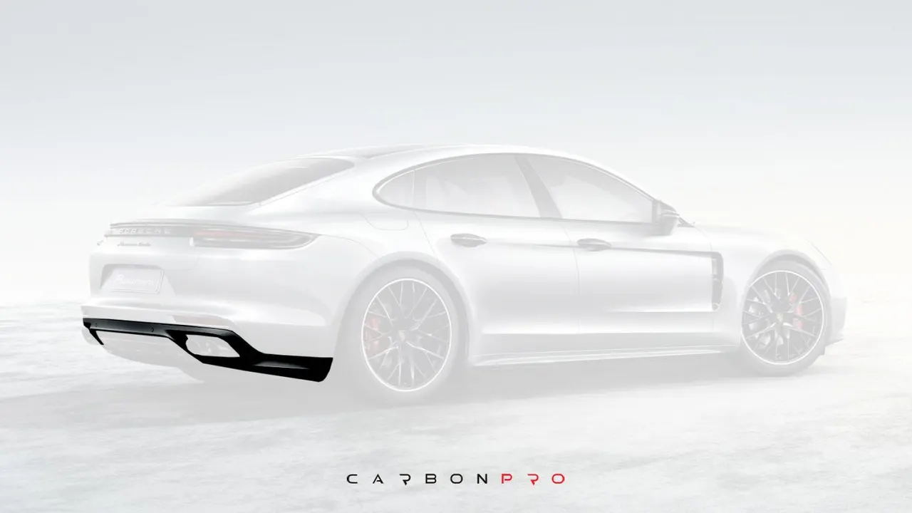 Carbon diffuser Porsche Design