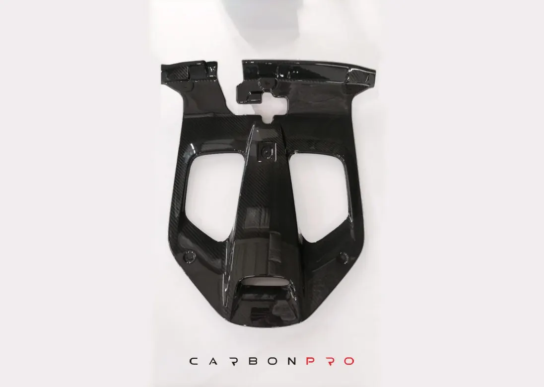 Carbon engine cover