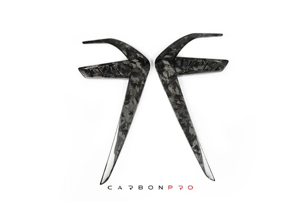 Carbon fender pads SHARK