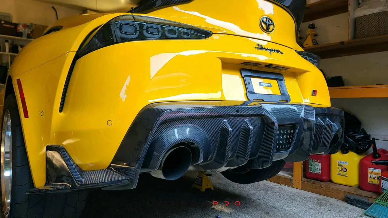 Carbon Fiber Rear Diffuser