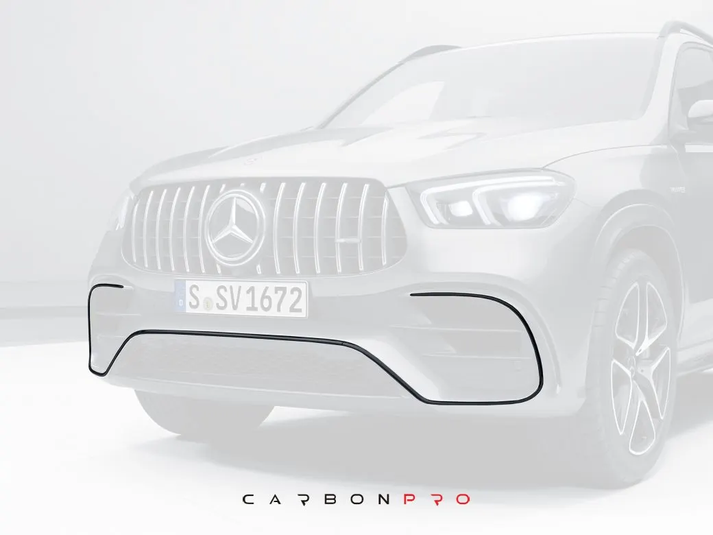 Carbon Front A splitter (3pcs for 63AMG)
