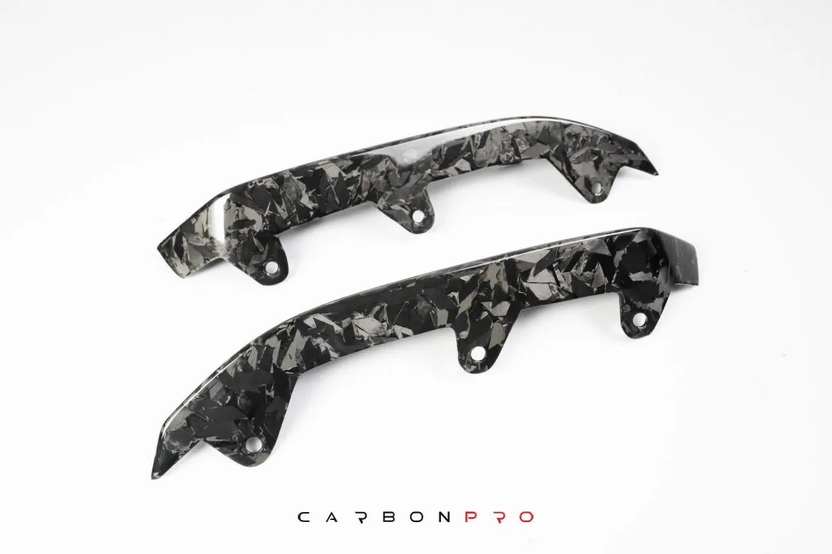 Carbon front bumper fangs M Performance