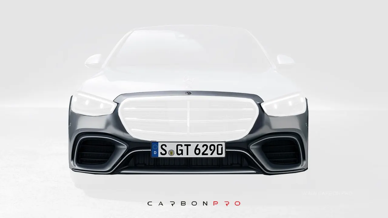 Carbon front bumper GT Design