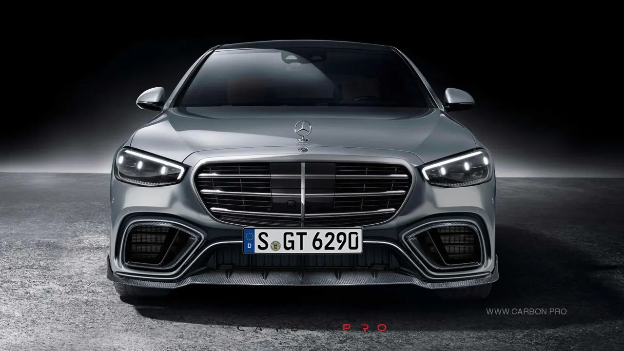 Carbon front bumper GT Design