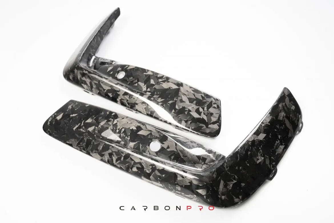 Carbon front bumper inserts M Performance