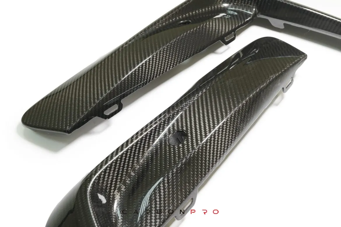 Carbon front bumper inserts M Performance