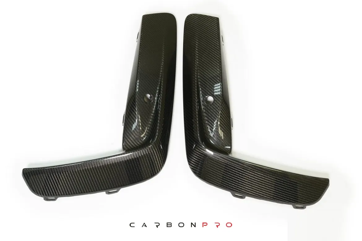 Carbon front bumper inserts M Performance