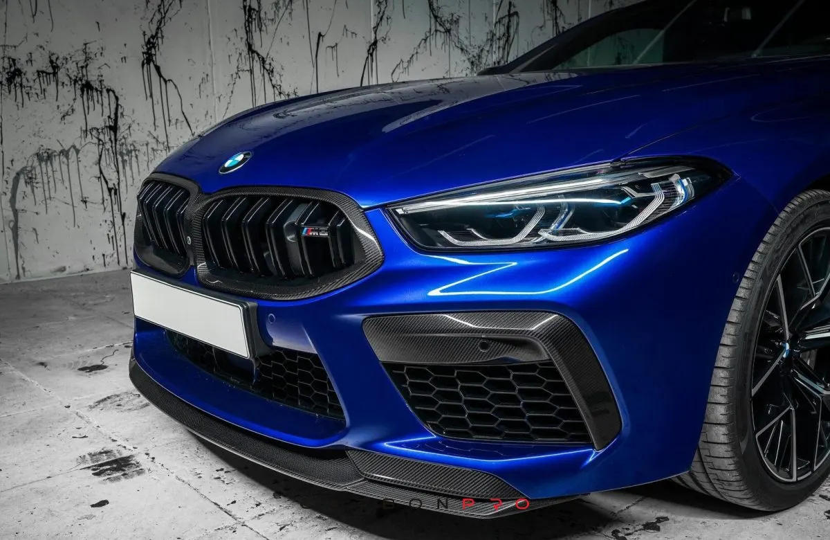 Carbon front bumper inserts M Performance