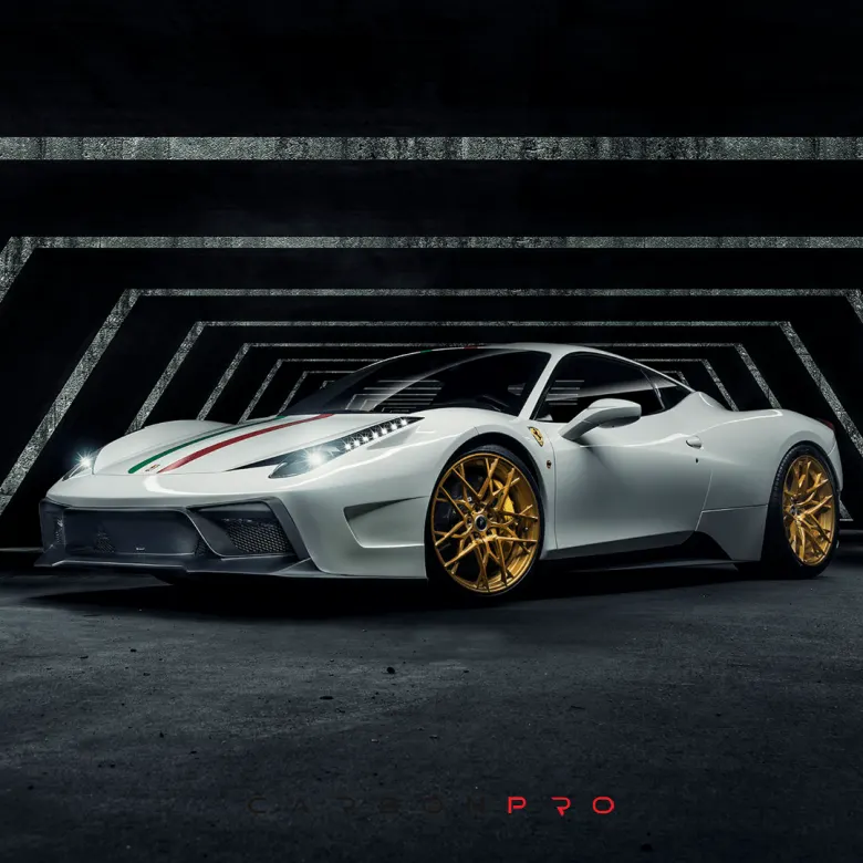 Carbon front bumper with front spoiler Ferrari 458 Italia VX