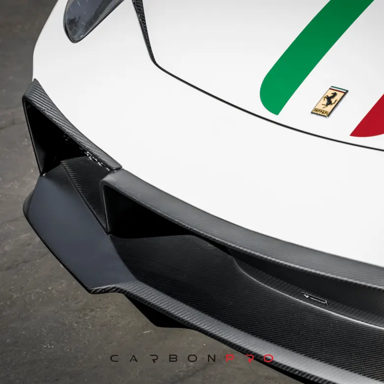 Carbon front bumper with front spoiler Ferrari 458 Italia VX