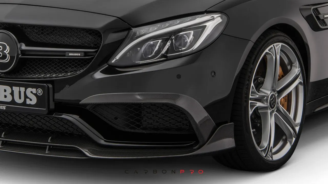 Carbon front fascia attachments